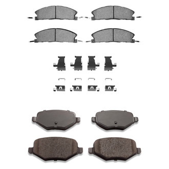 DFC® - 5000 Advanced Ceramic Front and Rear Disc Brake Pad Set