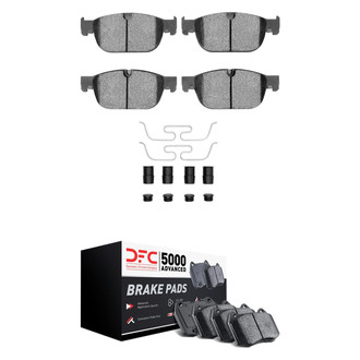 DFC® - 5000 Advanced Ceramic Front and Rear Disc Brake Pad Set