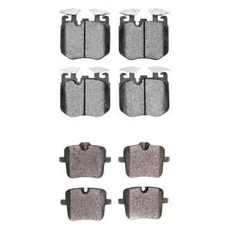 DFC® - 5000 Advanced Low Metallic Front and Rear Disc Brake Pad Set