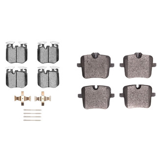 DFC® - 5000 Advanced Low Metallic Front and Rear Disc Brake Pad Set