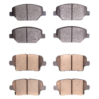 DFC® - 5000 Advanced Ceramic Front and Rear Disc Brake Pad Set