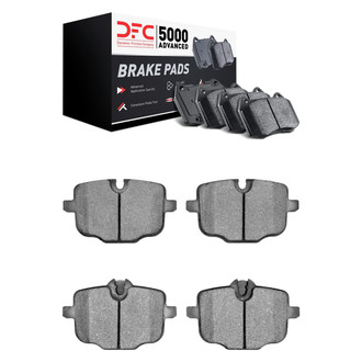 DFC® - 5000 Advanced Low Metallic Front and Rear Disc Brake Pad Set