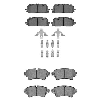 DFC® - 5000 Advanced Low Metallic Front and Rear Disc Brake Pad Set