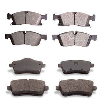 DFC® - 5000 Advanced Ceramic Front and Rear Disc Brake Pad Set