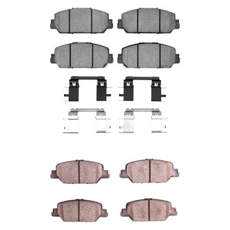 DFC® - 5000 Advanced Ceramic Front and Rear Disc Brake Pad Set