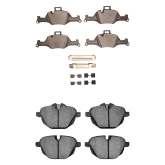 DFC® - 5000 Advanced Low Metallic Front and Rear Disc Brake Pad Set