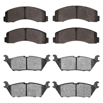 DFC® - 5000 Advanced Semi-Metallic Front and Rear Disc Brake Pad Set
