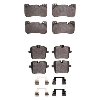 DFC® - 5000 Advanced Low Metallic Front and Rear Disc Brake Pad Set
