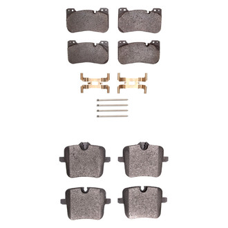 DFC® - 5000 Advanced Low Metallic Front and Rear Disc Brake Pad Set