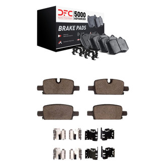 DFC® - 5000 Advanced Ceramic Front and Rear Disc Brake Pad Set