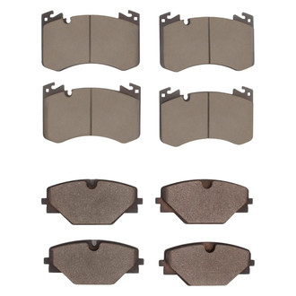 DFC® - 5000 Advanced Low Metallic Front and Rear Disc Brake Pad Set
