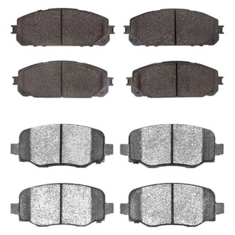 DFC® - 5000 Advanced Ceramic Front and Rear Disc Brake Pad Set