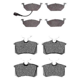 DFC® - 5000 Euro Ceramic Front and Rear Disc Brake Pad Set