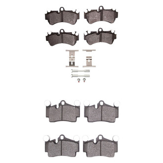 DFC® - 5000 Euro Ceramic Front and Rear Disc Brake Pad Set
