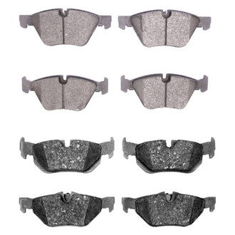 DFC® - 5000 Euro Ceramic Front and Rear Disc Brake Pad Set