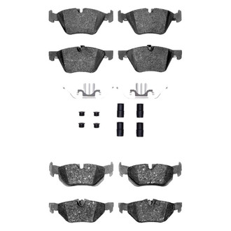 DFC® - 5000 Euro Ceramic Front and Rear Disc Brake Pad Set