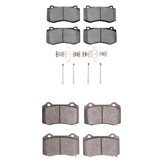 DFC® - 5000 Euro Ceramic Front and Rear Disc Brake Pad Set