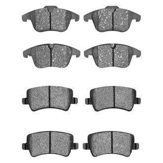 DFC® - 5000 Euro Ceramic Front and Rear Disc Brake Pad Set