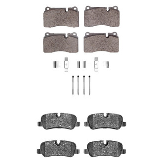 DFC® - 5000 Euro Ceramic Front and Rear Disc Brake Pad Set