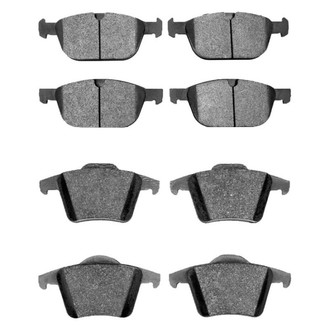 DFC® - 5000 Euro Ceramic Front and Rear Disc Brake Pad Set