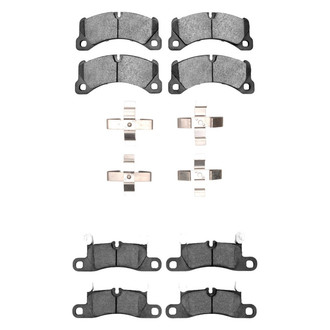 DFC® - 5000 Euro Ceramic Front and Rear Disc Brake Pad Set