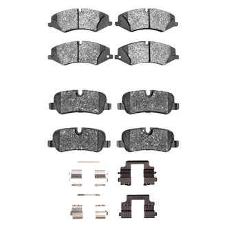 DFC® - 5000 Euro Ceramic Front and Rear Disc Brake Pad Set