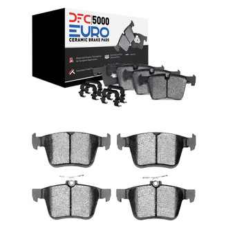 DFC® - 5000 Euro Ceramic Front and Rear Disc Brake Pad Set