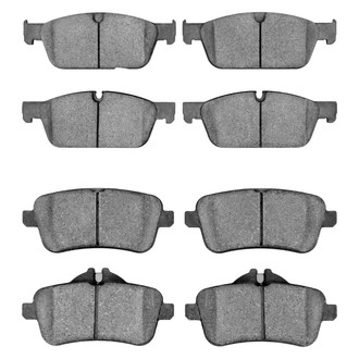 DFC® - 5000 Euro Ceramic Front and Rear Disc Brake Pad Set