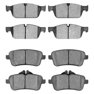 DFC® - 5000 Euro Ceramic Front and Rear Disc Brake Pad Set