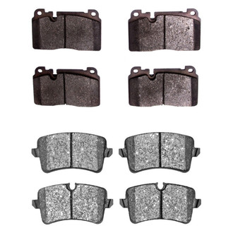 DFC® - 5000 Euro Ceramic Front and Rear Disc Brake Pad Set