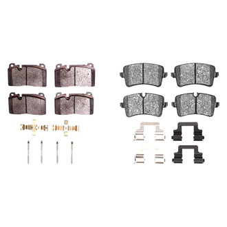 DFC® - 5000 Euro Ceramic Front and Rear Disc Brake Pad Set