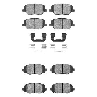 DFC® - 5000 Euro Ceramic Front and Rear Disc Brake Pad Set