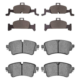 DFC® - 5000 Euro Ceramic Front and Rear Disc Brake Pad Set