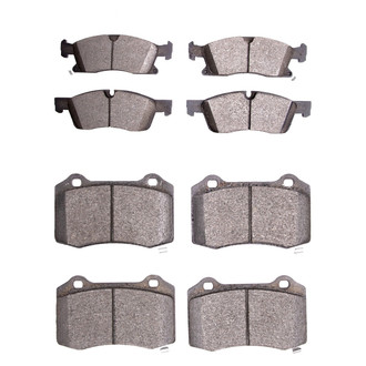 DFC® - 5000 Euro Ceramic Front and Rear Disc Brake Pad Set