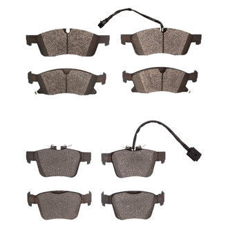 DFC® - 5000 Euro Ceramic Front and Rear Disc Brake Pad Set
