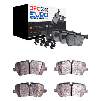 DFC® - 5000 Euro Ceramic Front and Rear Disc Brake Pad Set