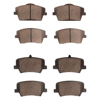 DFC® - 5000 Euro Ceramic Front and Rear Disc Brake Pad Set