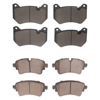 DFC® - 5000 Euro Ceramic Front and Rear Disc Brake Pad Set