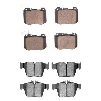 DFC® - 5000 Euro Ceramic Front and Rear Disc Brake Pad Set
