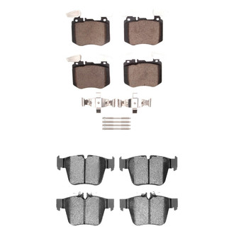 DFC® - 5000 Euro Ceramic Front and Rear Disc Brake Pad Set