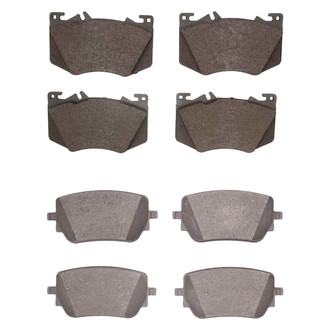 DFC® - 5000 Euro Ceramic Front and Rear Disc Brake Pad Set