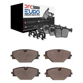 DFC® - 5000 Euro Ceramic Front and Rear Disc Brake Pad Set