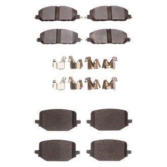 DFC® - Police Front and Rear Disc Brake Pad Set