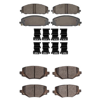 DFC® - Police Front and Rear Disc Brake Pad Set