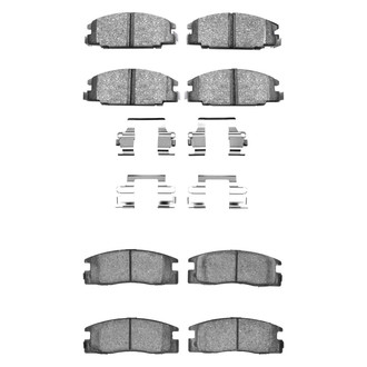 DFC® - 4000 HybriDynamic Hybrid Front and Rear Brake Pad Set