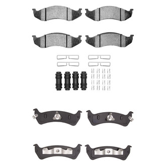 DFC® - 4000 HybriDynamic Hybrid Front and Rear Brake Pad Set