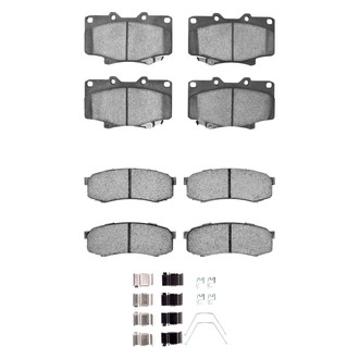 DFC® - 4000 HybriDynamic Hybrid Front and Rear Brake Pad Set