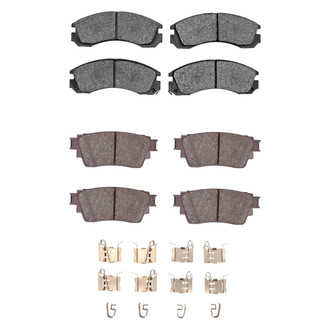 DFC® - 4000 HybriDynamic Hybrid Front and Rear Brake Pad Set