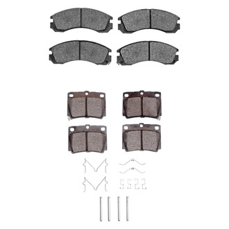 DFC® - 4000 HybriDynamic Hybrid Front and Rear Brake Pad Set