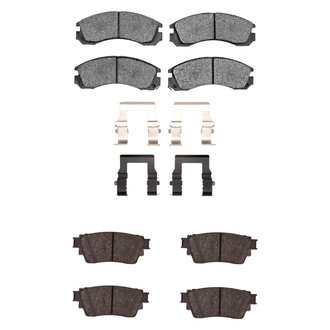 DFC® - 4000 HybriDynamic Hybrid Front and Rear Brake Pad Set